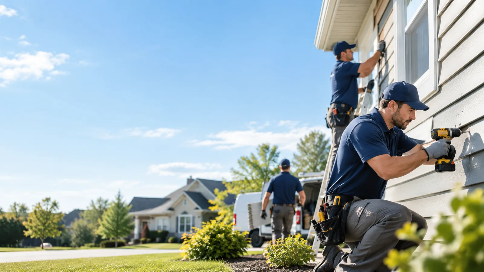 Commercial Siding Repair in Henry, VA